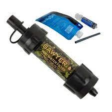 Sawyer MINI Camo Water Filter System - 100,000 Gallon Rated 0.1 Micron