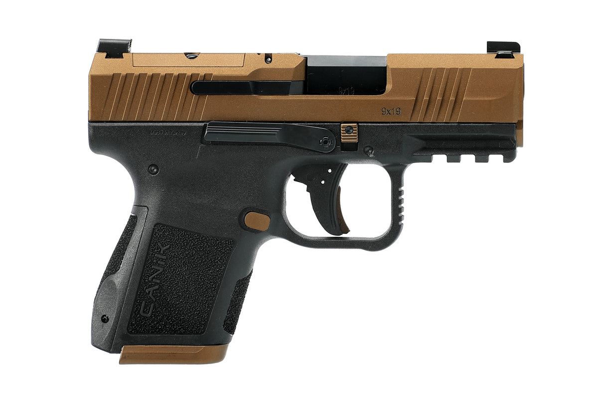 Canik Mete MC9 9mm Bronze 10+1 Optics Ready Pistol, Slide Cut