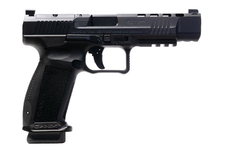 Canik HG6594N Mete SFx 9mm Luger Pistol, 5.20" Barrel, 20+1/18+1, Black with Optic Cut Slide