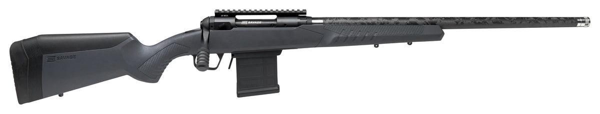 Savage Arms 57940 110 Carbon Tactical 6.5 PRC Rifle - 24" Threaded Barrel, AccuStock, Right Hand