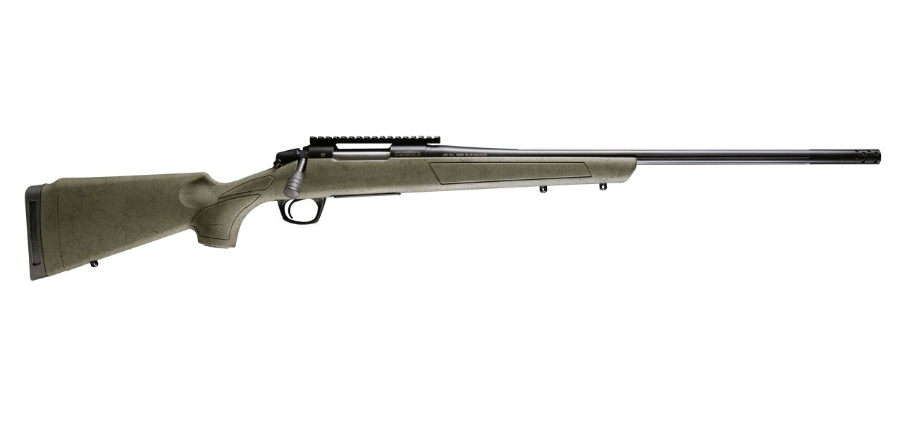 CVA CR3993G Cascade XT 35 Whelen 3+1 22" Graphite Black Cerakote Fluted Threaded Barrel, Graphite Black Cerakote Picatinny Rail, Fixed OD Green w/Black Webbing Synthetic Stock, Right Hand