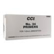 CCI Standard Primers #34 (Large) 7.62mm Military / NATO Sensitivity 1000/ct