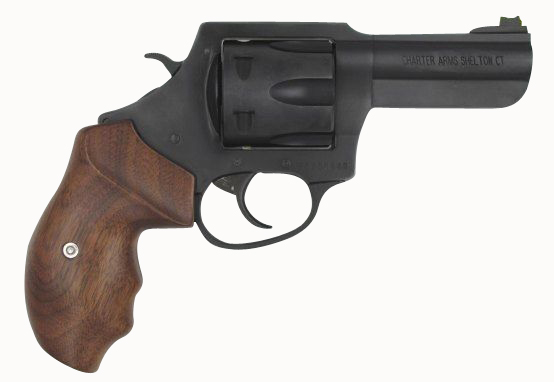 Charter Arms Professional .357 Magnum 6-Shot 3" Revolver - Walnut Grip