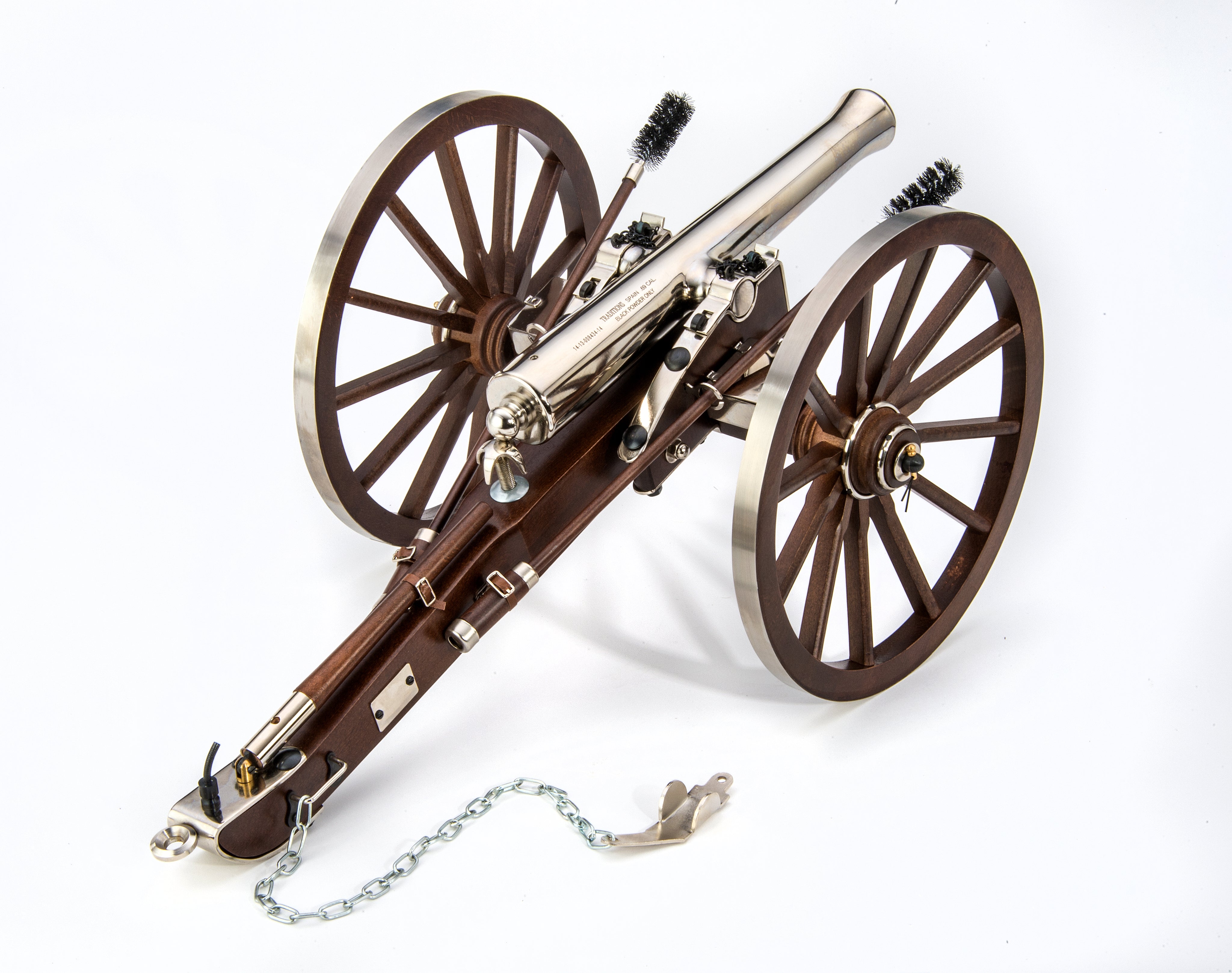 Napoleon III Nickel Miniature Cannon Collectible