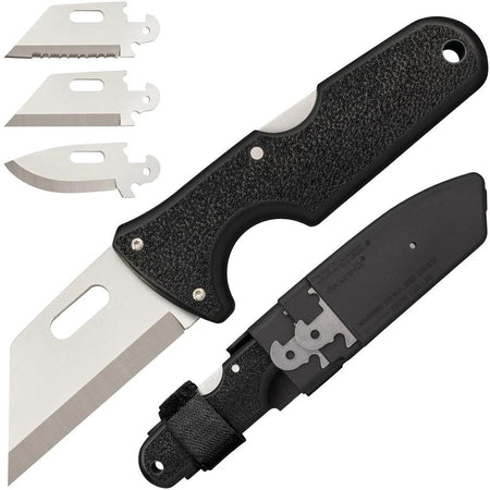 Cold Steel Click-N-Cut Folder Interchangeable Blades 2-1/2" Satin Black BDS