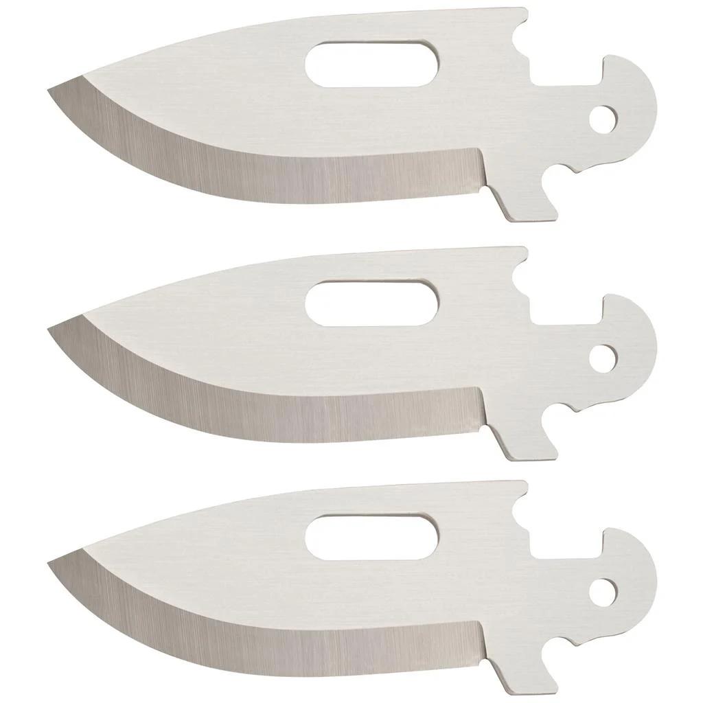 Cold Steel Click-N-Cut Drop Point Replacement Blade Set 3/pk 2.5"