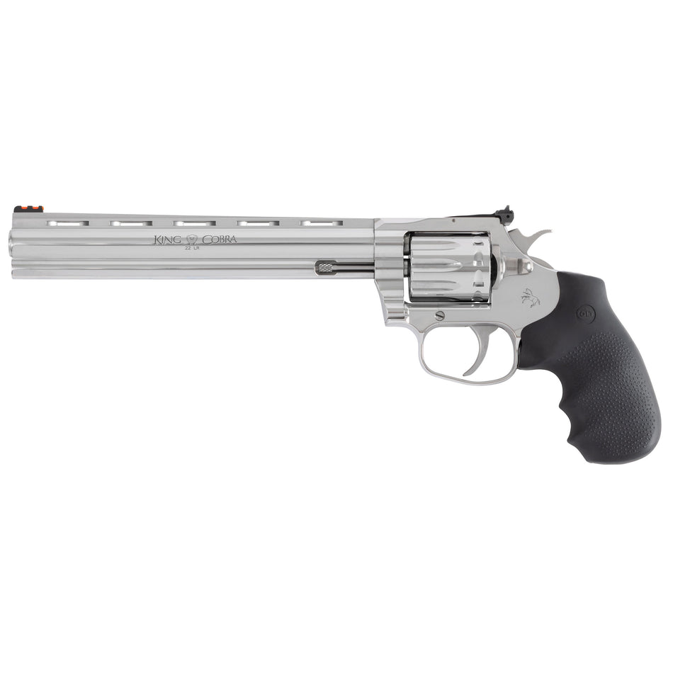 Colt King Cobra Target .22 LR 10-Round 8" Stainless Vent Rib Revolver