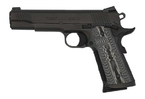 Colt O1080CCU CCU Government .45 ACP 8+1 5-Inch Stainless Barrel Pistol, Matte Black DLC Slide & Frame