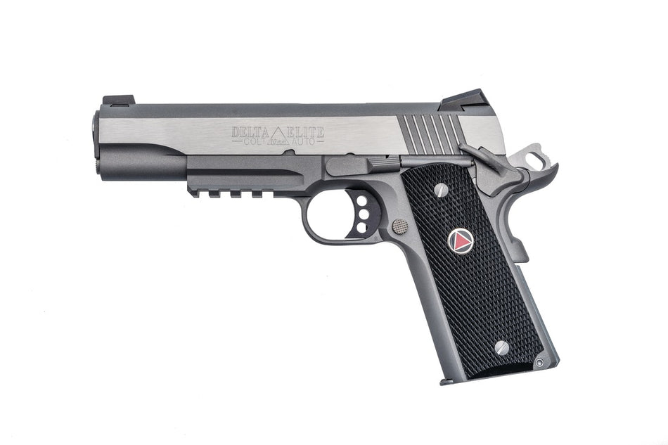 Colt O2020RG Delta Elite 10mm Auto 5" Pistol, Stainless Slide/Frame w/Picatinny Rail, 8+1