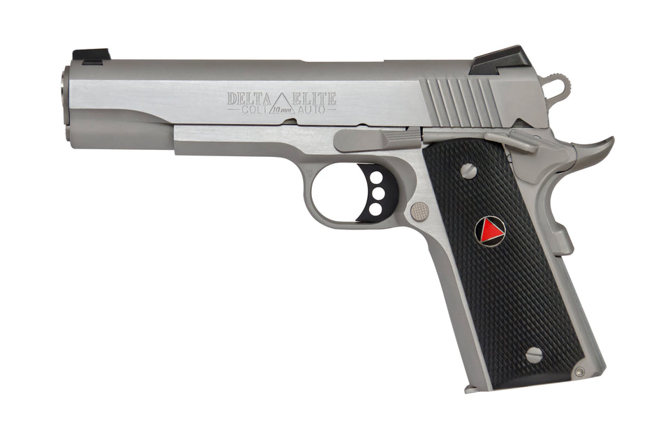 Colt O2020XE Delta Elite Government 10mm Auto 5" Pistol, Stainless Slide & Frame, 8+1