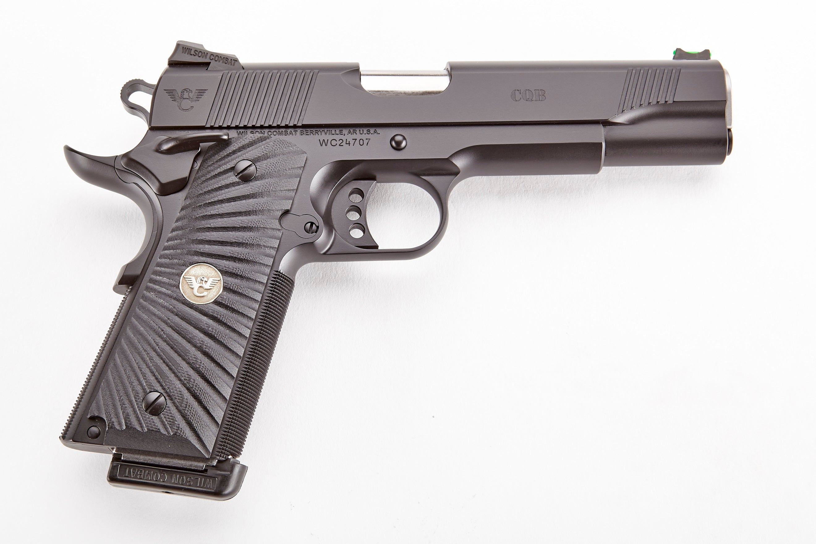 Wilson Combat CQBFS45A .45 ACP 8+1 5-Inch Match Grade Barrel, Black G10 Starburst Grip