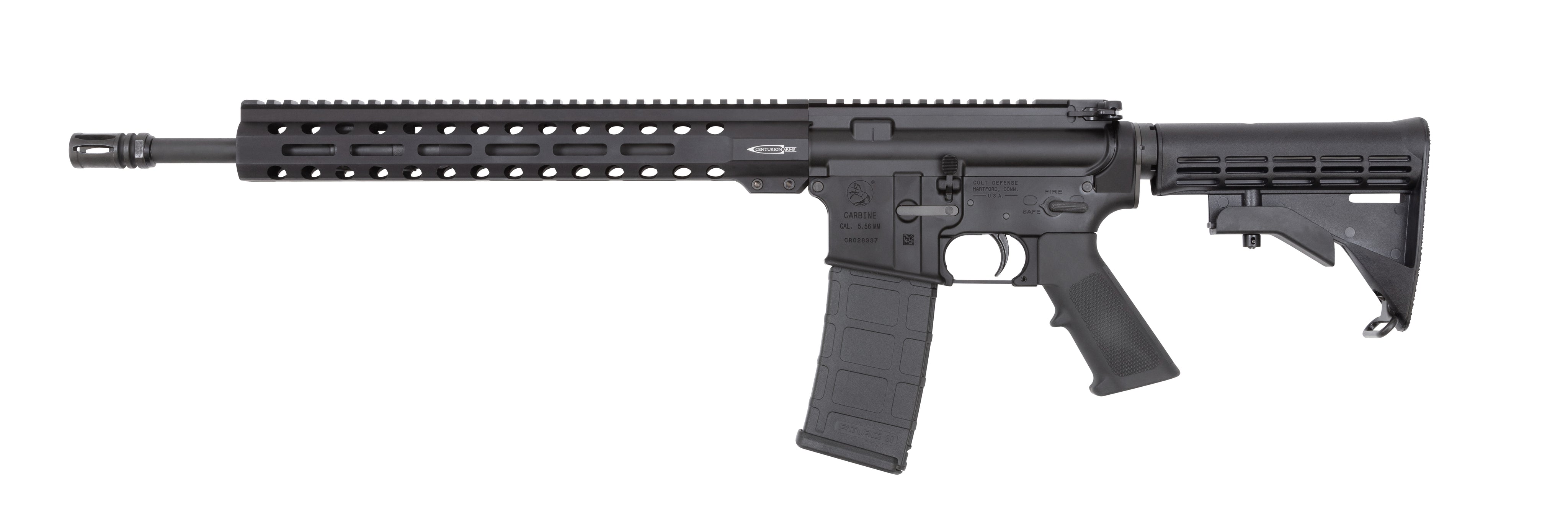 Colt Mfg CR6960 Mid Carbine 5.56x45mm NATO 30+1 16" Lightweight Profile Barrel, Flattop Upper, Extended M-Lok Handguard, Black Collapsible Stock, Black Polymer Grip