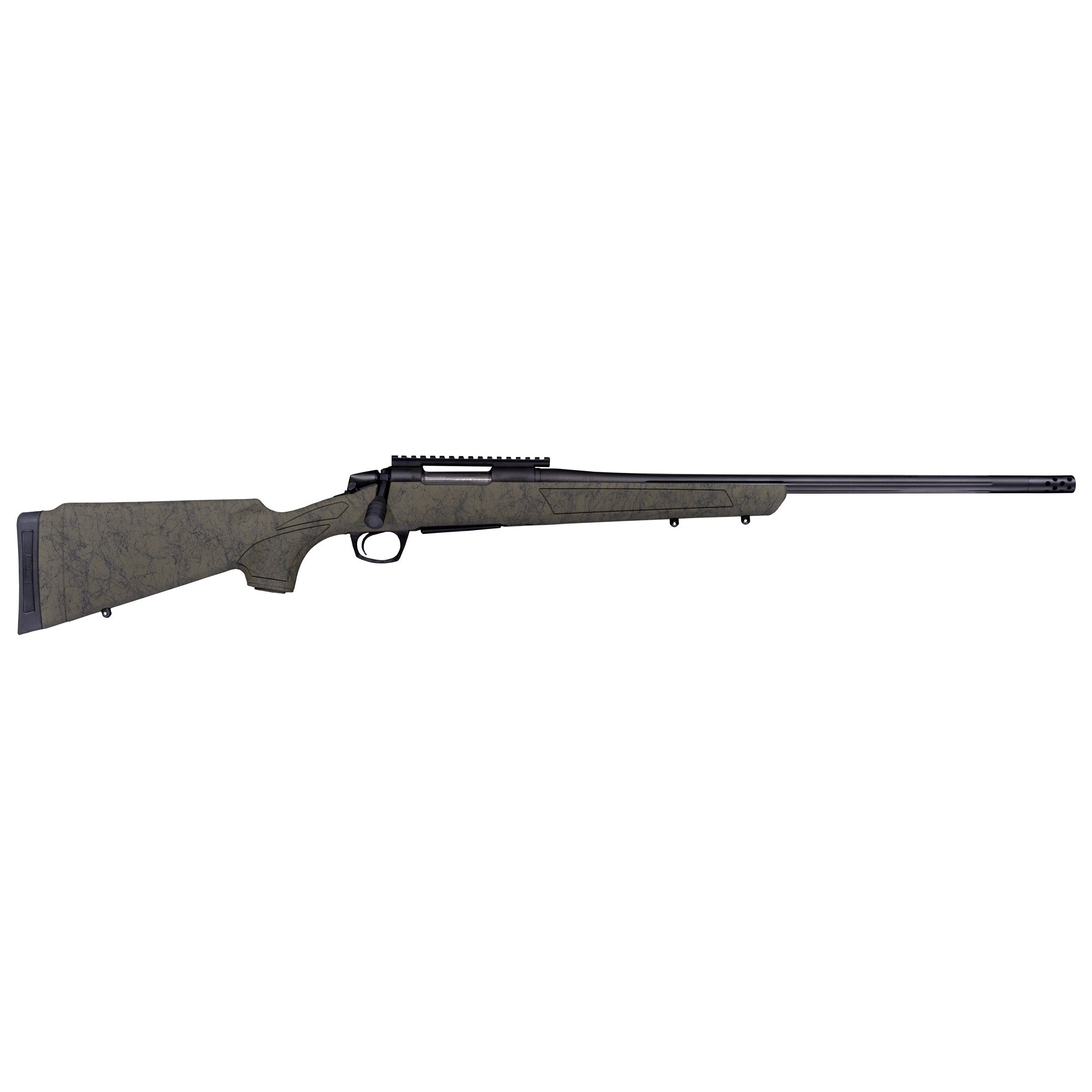 CVA CR3983G Cascade XT Full Size Rifle, 308 Win, 4+1, 22" Graphite Black Cerakote Barrel, OD Green Soft Touch Stock