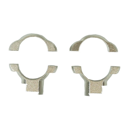 Weaver Grand Slam .22 Cal Ruger Style 1" High Nickel Rimfire Scope Rings
