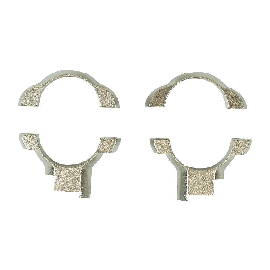 Weaver Grand Slam .22 Cal Ruger Style 1" High Nickel Rimfire Scope Rings