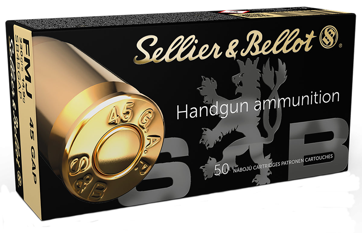 Sellier   Bellot SB45GAP Handgun 45GAP 230gr Full Metal Jacket