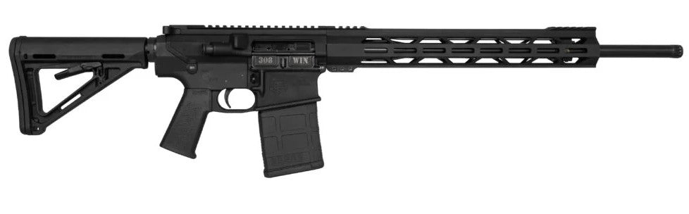 Diamondback DB10 .308 Win 20-Round Rifle - Black Hard Coat Anodized 7075-T6 Receiver, Magpul MOE K Grip