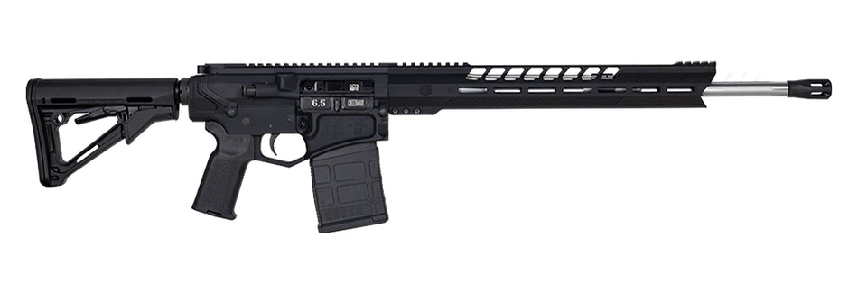 Diamondback DB10 6.5 Creedmoor 20" Rifle - Black, Fluted SS Barrel, Magpul CTR Stock, 5+1 Capacity