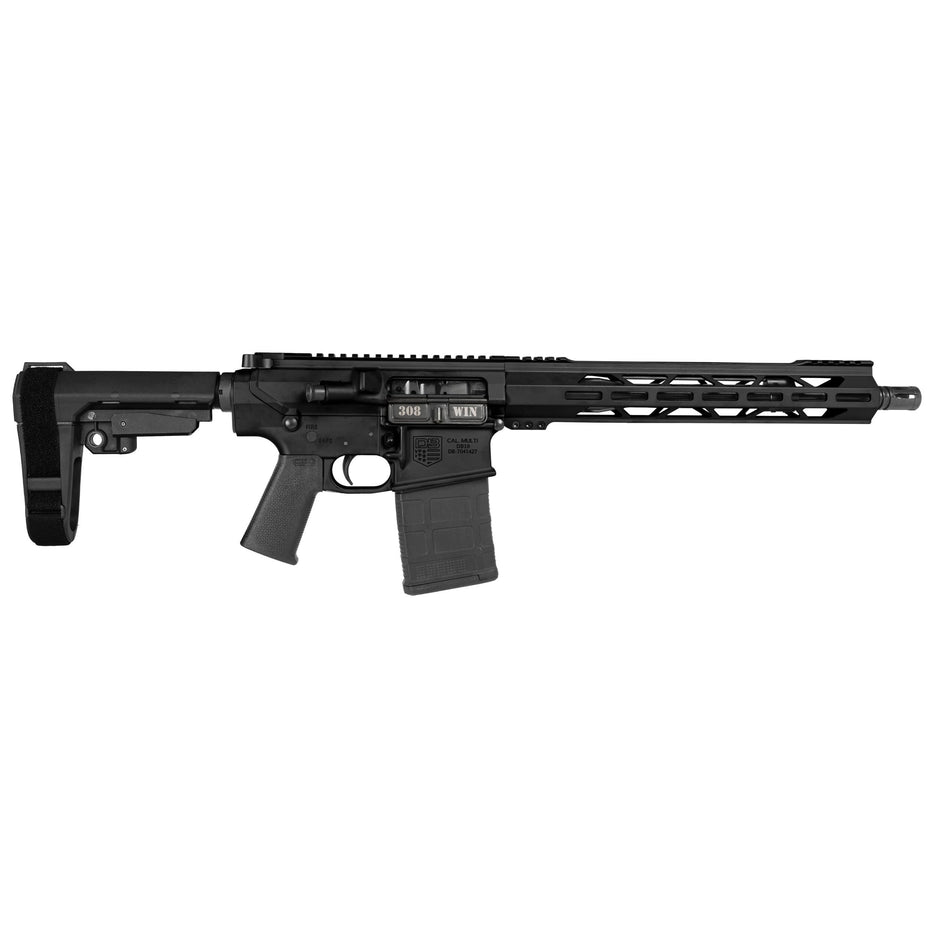 Diamondback DB10 .308 Pistol 13.5" w/ SBA3 Brace, 20-Round, Black
