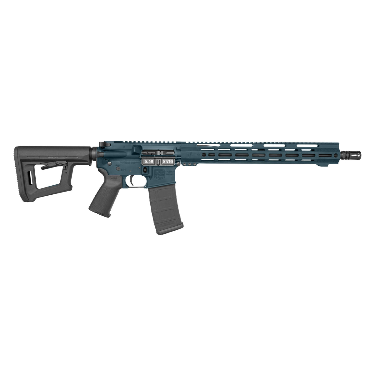 Diamondback DB15 5.56 NATO 16" Rifle 30-Round, John James Blue Finish