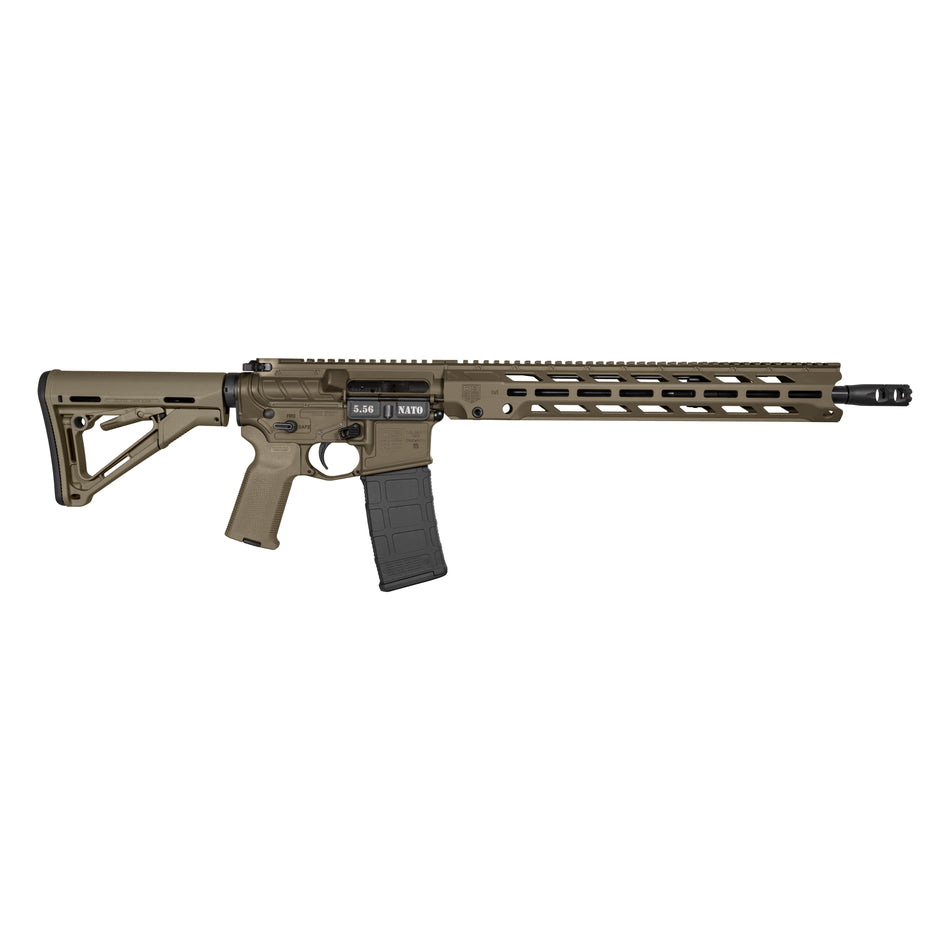 Diamondback DB1784K101 DB15 5.56 NATO 16" Rifle, 30+1, OD Green, M-Lok Handguard, Magpul CTR Stock, Obsidian Brake
