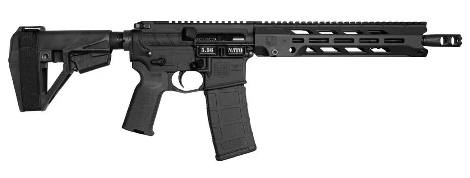 Diamondback DB15 Obsidian 5.56 NATO 30+1 11.5in Pistol with SBA5 Brace & Magpul MOE K2 Grip