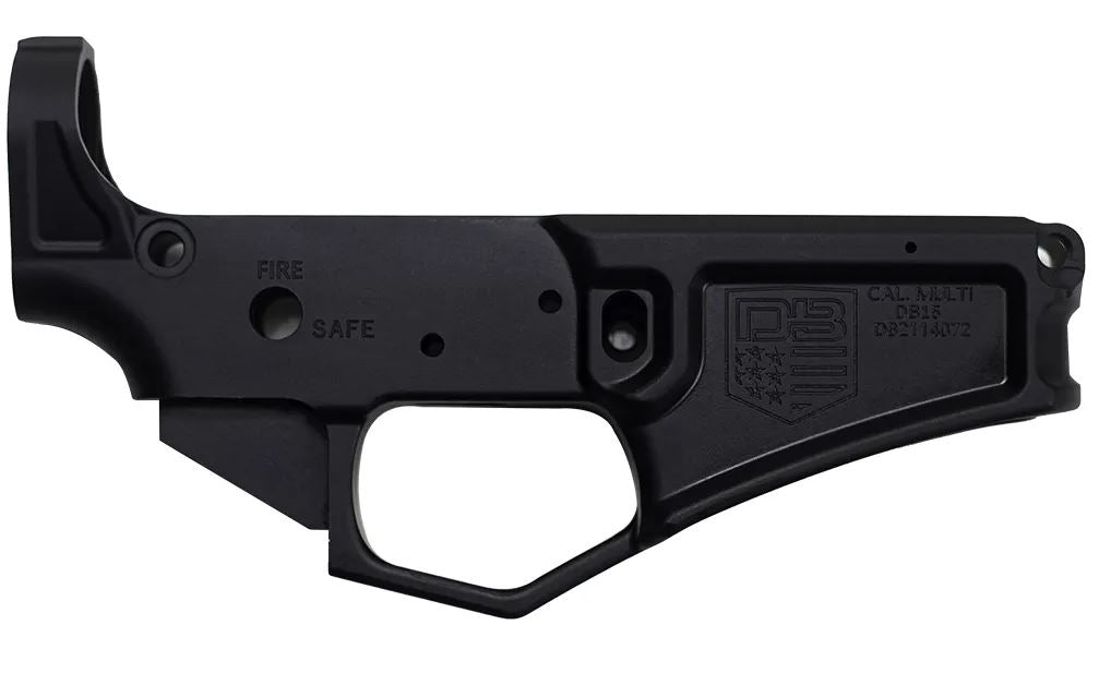 Diamondback DB2228R001 DB15 Multi-Caliber Lower Receiver, Black