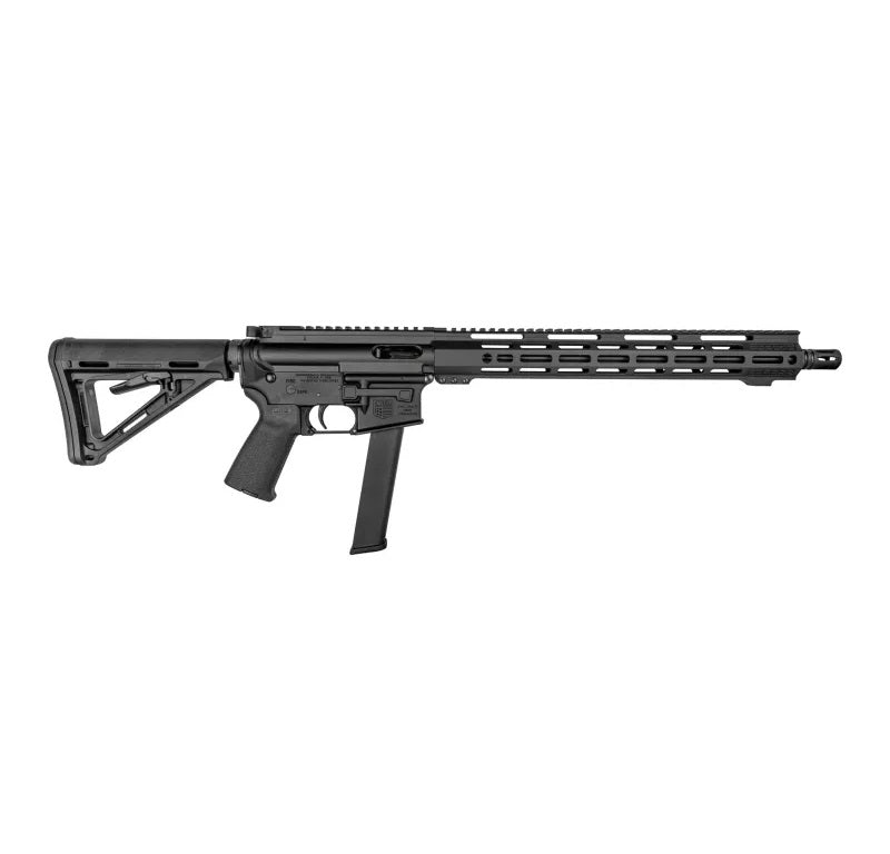 Diamondback DB15 9mm Luger 16" Black Rifle - 32+1 Capacity, Magpul MOE Stock & K2 Grip