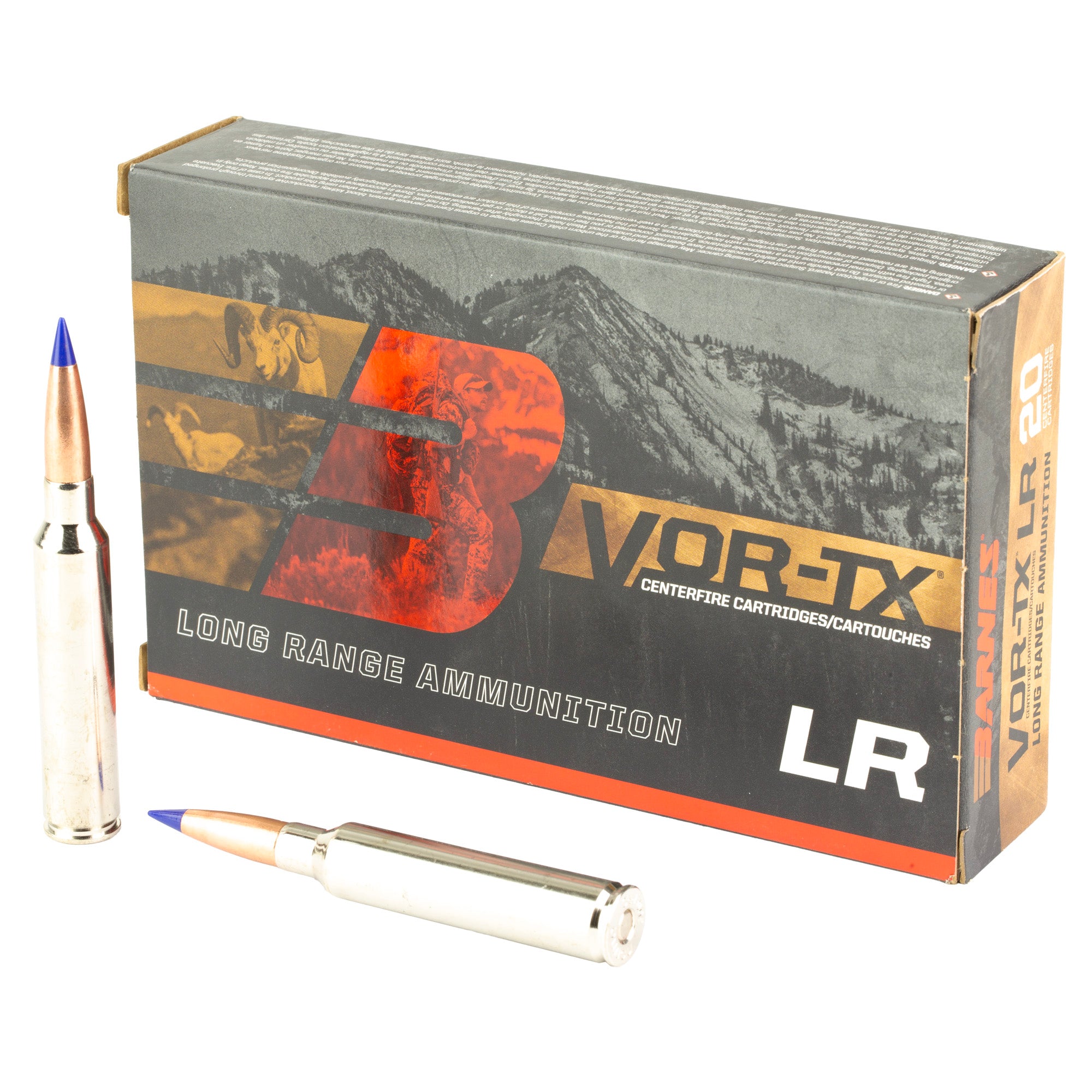 Barnes 6.5mm Creedmoor 28986 VOR-TX Long Range LRX Boat Tail 127 Grain