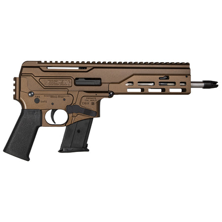 Diamondback DB1614L071 DBX 5.7x28mm 20+1 8" Stainless Threaded Barrel, M-LOK Handguard, Midnight Bronze Cerakote Aluminum Picatinny Rail Receiver, Black Magpul K Grip