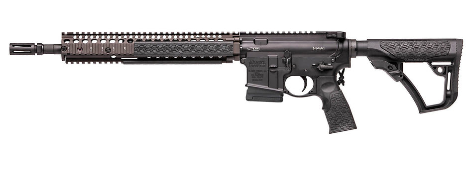 Daniel Defense DDM4 M4A1 CA Compliant 5.56 NATO 14" Rifle, 10+1 Capacity, FDE Handguard