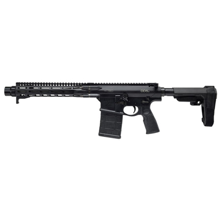 Daniel Defense 0208830157047 DD5 7.62x51mm NATO 12.50" Black Threaded Barrel, Black M-LOK Handguard, Black Polymer Grip,