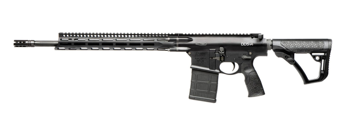 Daniel Defense DD5 V4 6.5 Creedmoor 18" Rifle, 20+1 Capacity, Black Hard Coat Anodized, M-LOK Handguard