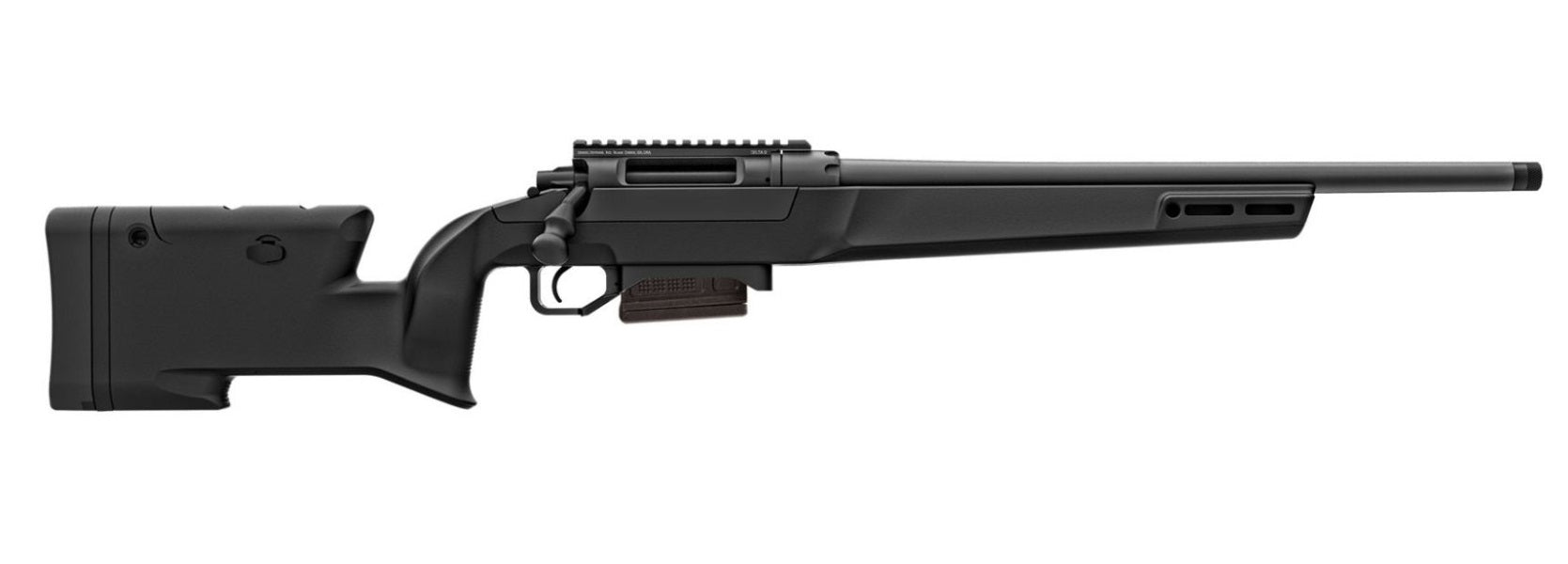 Daniel Defense 4215907265 Delta 5 Full Size 308 Win 5+1 20" Black Steel Barrel, Black Cerakote Stainless Steel Receiver, Black Fixed w/Adj Cheek Riser Stock, Right Hand