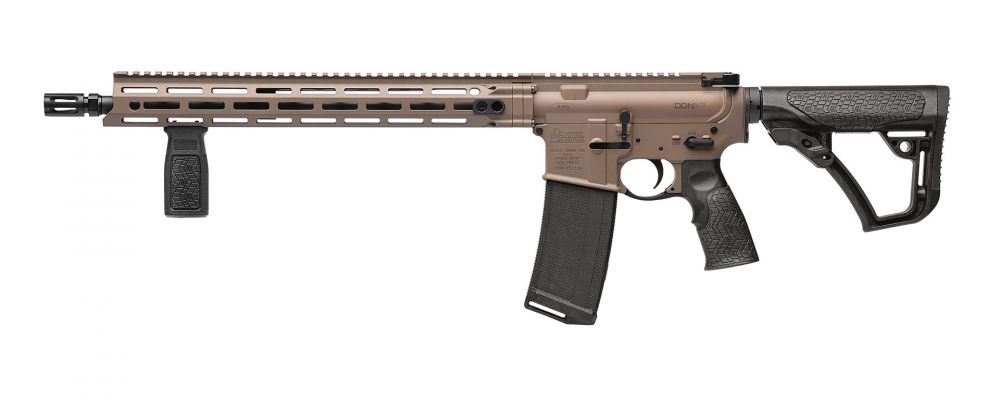 Daniel Defense DDM4 V7 5.56mm NATO FDE 16" Rifle - 02-128-10290-047