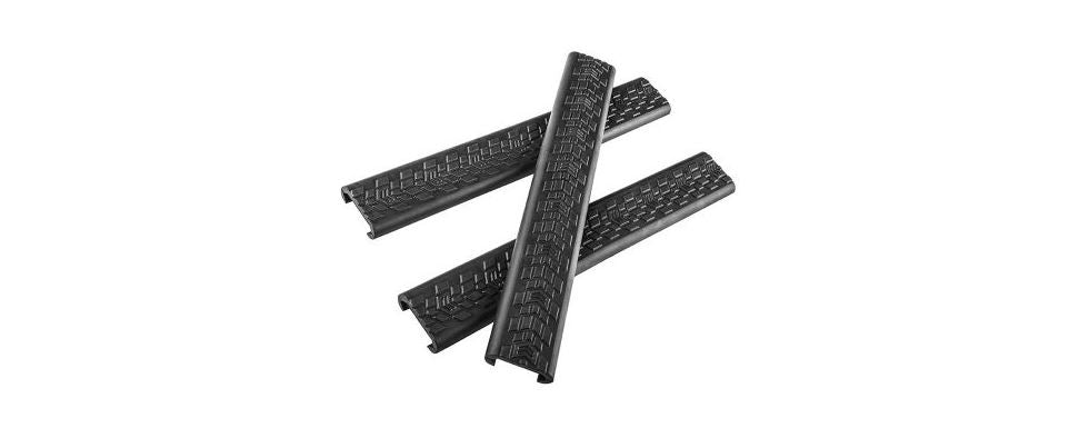 Picatinny Rail Cover Panel Set Black (3-Pack)