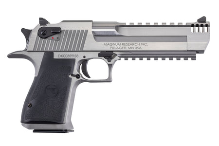 Magnum Research Desert Eagle Mark XIX .357 Mag 6" Stainless Pistol, 9+1, Picatinny Rail, Weaver Top Mount