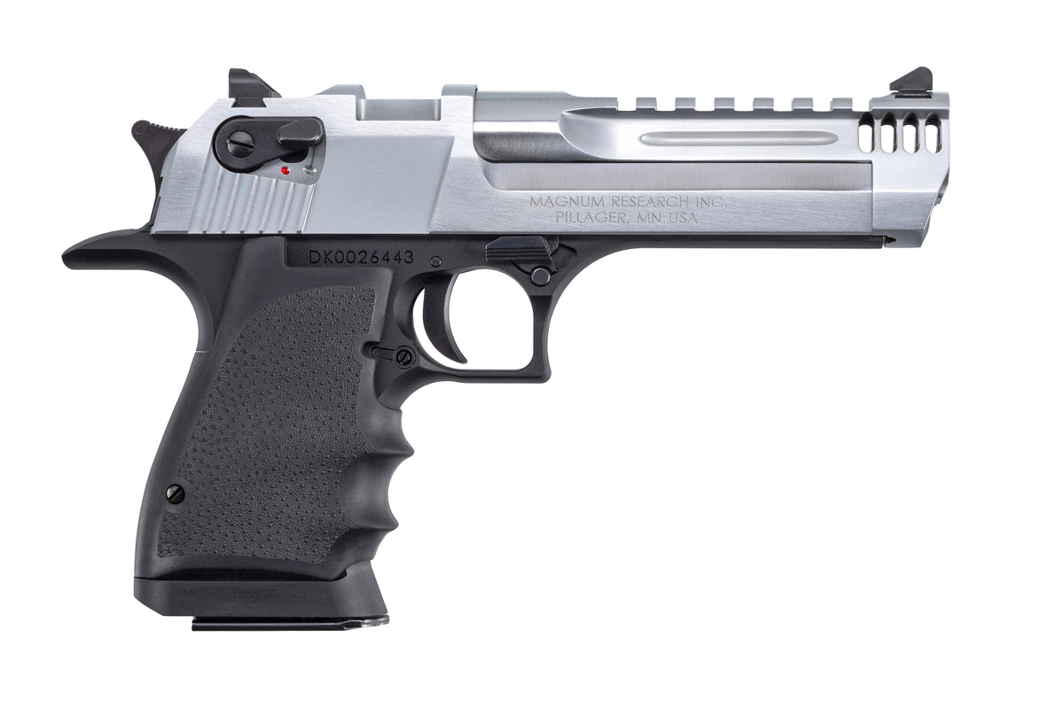 Magnum Research Desert Eagle L5 DE357L5BC .357 Mag Pistol, 5" w/ Muzzle Brake, 9+1, Chrome Slide