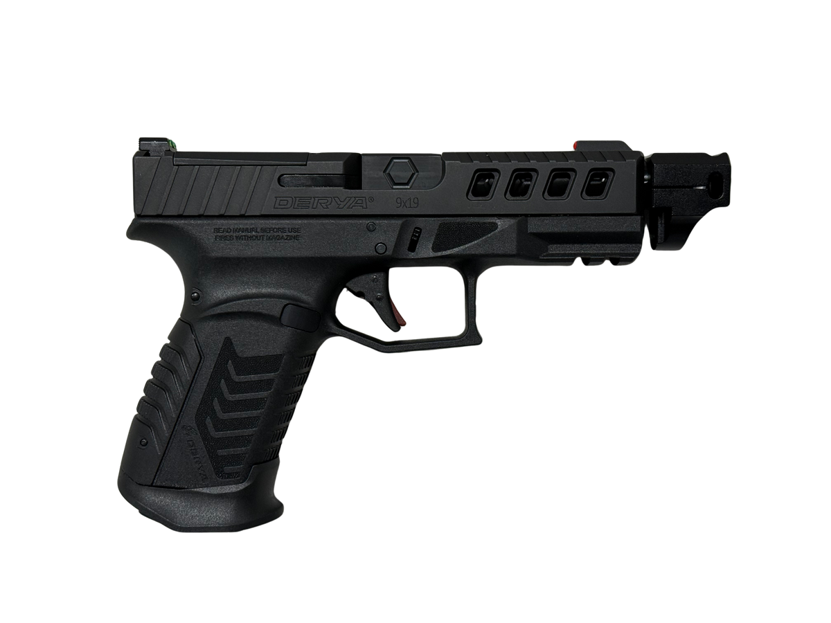 Derya DY9 COMP 9mm Pistol, 4.64" Barrel, 10-Round Capacity