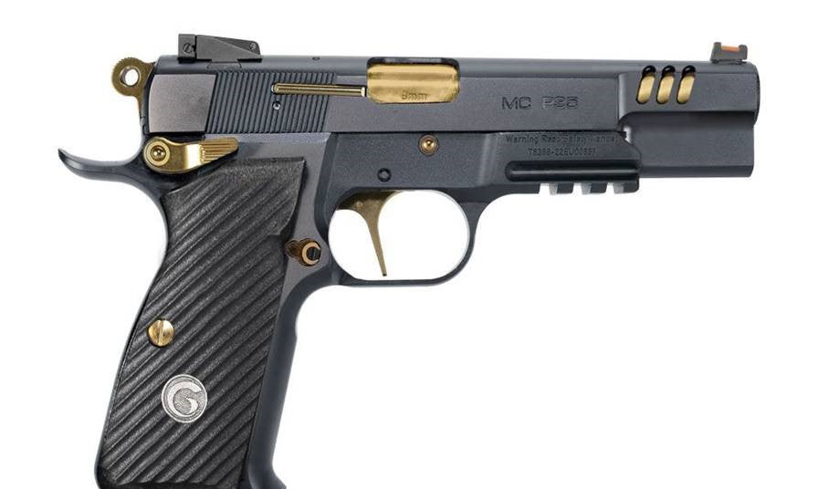 Girsan MCP35 9mm 4.87" Negotiator Pistol - Black Finish