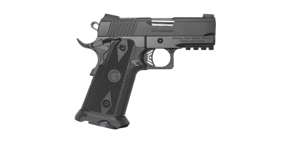 Girsan Witness2311 .45 ACP Pistol, 11+1 Capacity, 3.40" Black Steel Barrel
