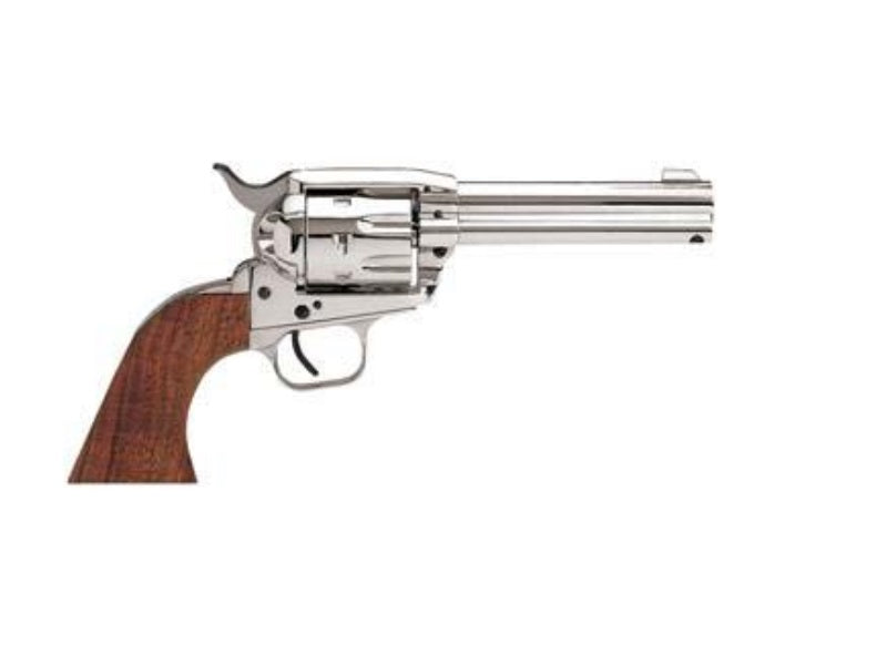 Bounty Hunter .22LR/.22 Mag 4.75" Nickel Revolver, 8-Round