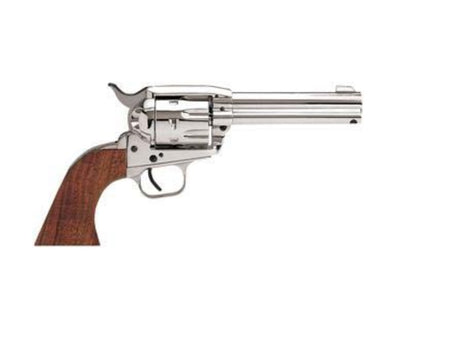 Bounty Hunter .22LR/.22 Mag 4.75" Nickel Revolver, 8-Round