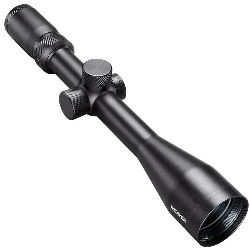 Weaver Classic Series 6-24x50mm 30mm Second Focal Plane Dual-X Non-Illuminated Rifle Scope Black