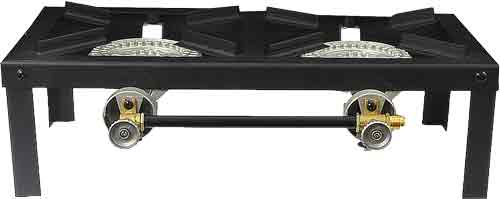 Mr. Heater Dual Burner Angle Iron Propane Stove 30000 BTU