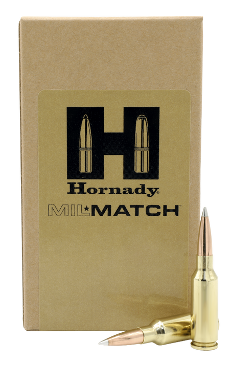 Hornady 81617 Mil-Match 6mm ARC 106gr A-Tip Match 20 Per Box