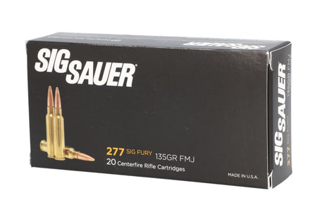 Elite Ball Hunting, .277 Sig Fury, 135 Grain, Conventional Casing