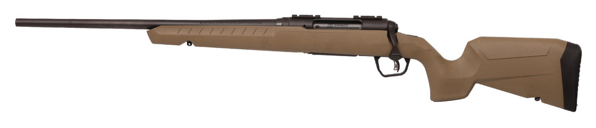 Savage Axis 2 Compact 243 Rem Bolt-Action Rifle, Black/FDE, Left Hand, #32135