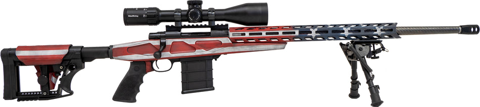 Howa APC USA Flag Carbon Fiber 6.5 Creedmoor Cerakote Scope Package Rifle