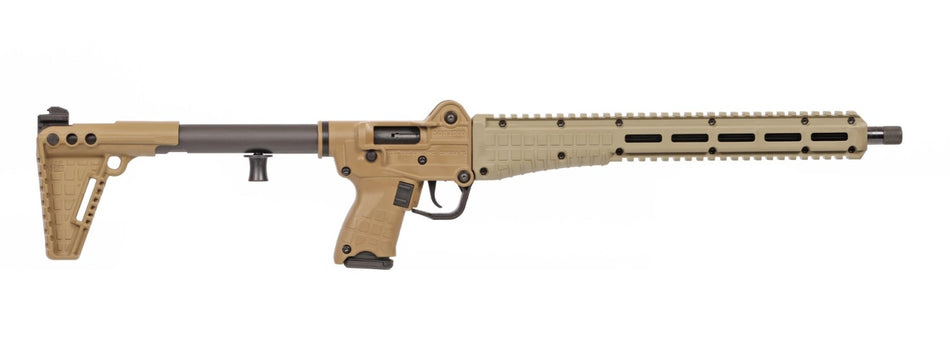 Kel-Tec SUB-2000 Gen3 9mm Rifle, Tan, 10+1, M-LOK Handguard